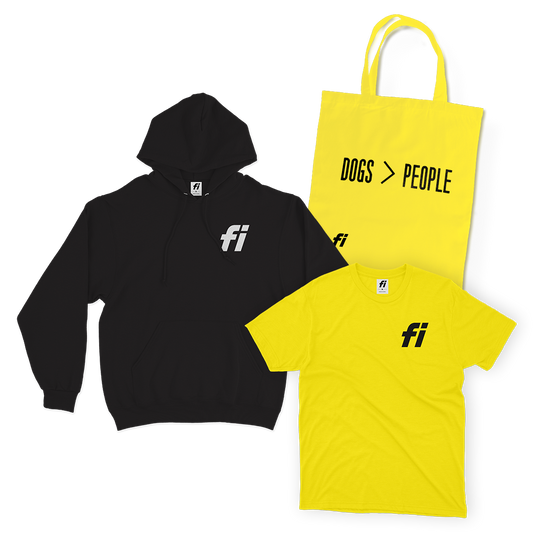 Fi Tote, Shirt and Sweatshirt Bundle